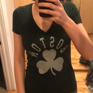 Boston v-neck shirt